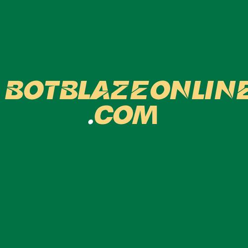 Logo da BOTBLAZEONLINE